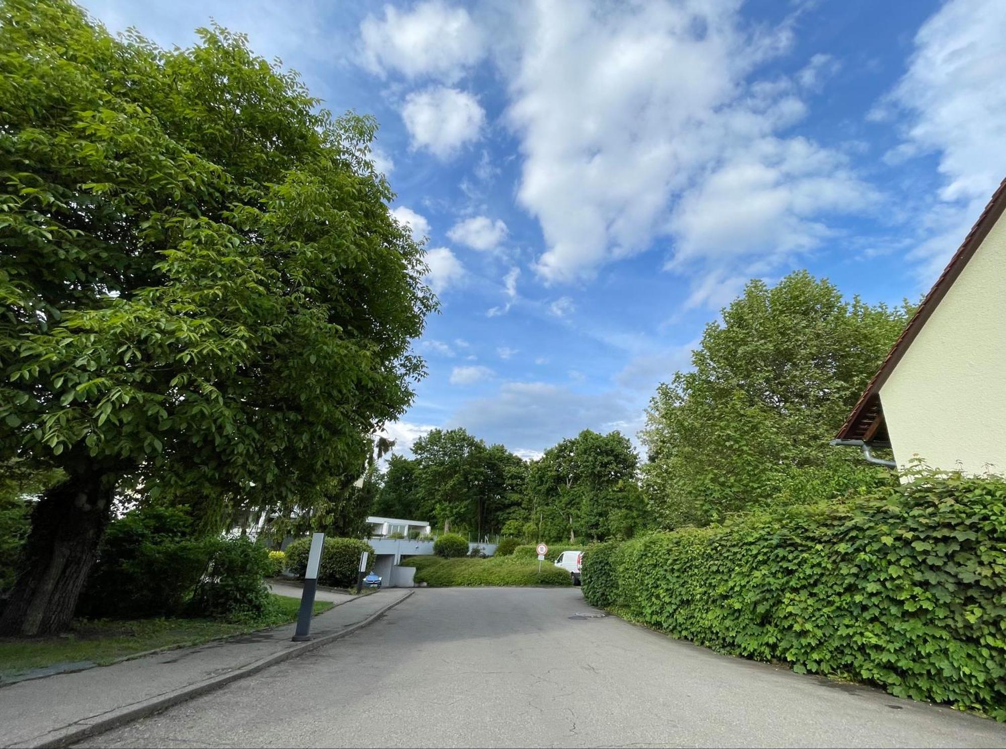 Bungalow Wohnung Mit Suedterrasse In Seenaehe Meersburg Kültér fotó